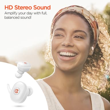 HyperGear Active Bluetooth Earbuds - Hvid