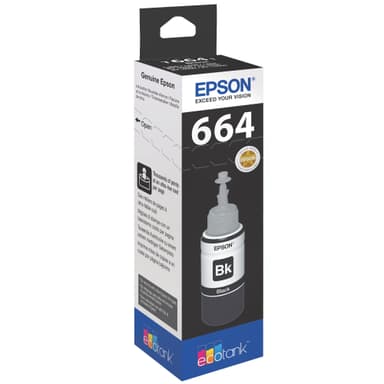 Blinke Inspicere kalk Epson Ecotank blækflaske T6641 Sort | Elgiganten