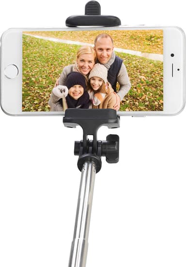 PNY trådløs selfie-stick 80 cm (sort)