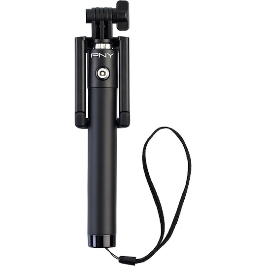 PNY trådløs selfie-stick 80 cm (sort)