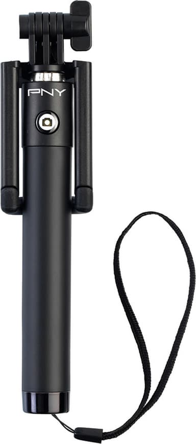 PNY trådløs selfie-stick 80 cm (sort)