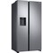 Samsung side-by-side køleskab RS68N8231SL (stål)