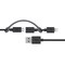 Belkin Micro USB/Lightning adapter kabel - sort