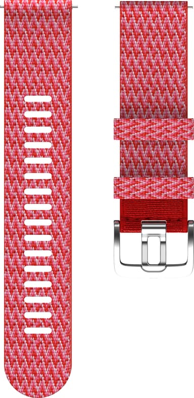 Polar Grit X paracord urrem i tekstil M/L (rød)