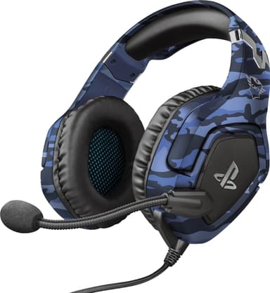 Trust GXT 488 Forze-G gaming headset til PS4 (grey camouflage)