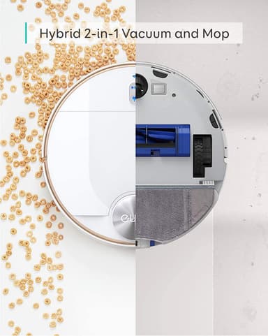 Eufy Robovac L70 Hybrid 2-i-1 Robotstøvsuger og gulvmopper