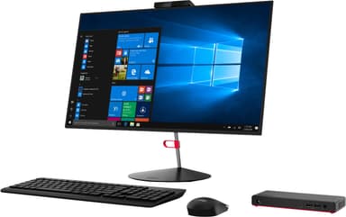 Lenovo ThinkCentre M90n-1 Nano stationær minicomputer (sort)