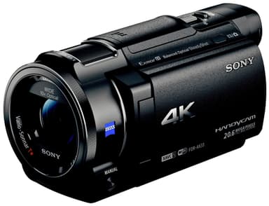 Sony FDR-AX33 4K videokamera - sort