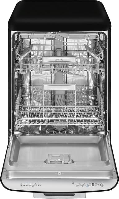 Smeg 50 s Style opvaskemaskine LVFABBL2 (sort)