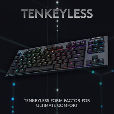Logitech G915 Lightspeed tenkeyless gaming tastatur (GL Linear swit.)