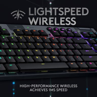 Logitech G915 Lightspeed tenkeyless gaming tastatur (GL Linear swit.)