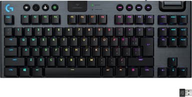 Logitech G915 Lightspeed tenkeyless gaming tastatur (GL Linear swit.)
