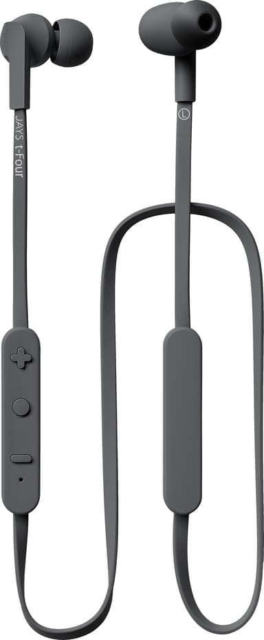 Jays t-Four Wireless trådløse in-ear høretelefoner (grå)