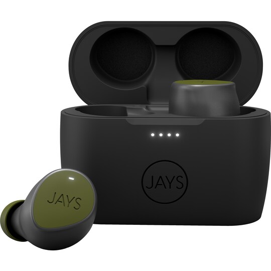 Jays m-Seven ægte trådløse in-ear høretelefoner (grøn)