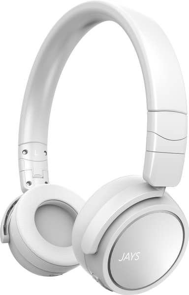 Jays x-Five Wireless trådløse on-ear høretelefoner (hvid)