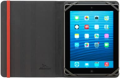 Universal 8" tablet cover i sort