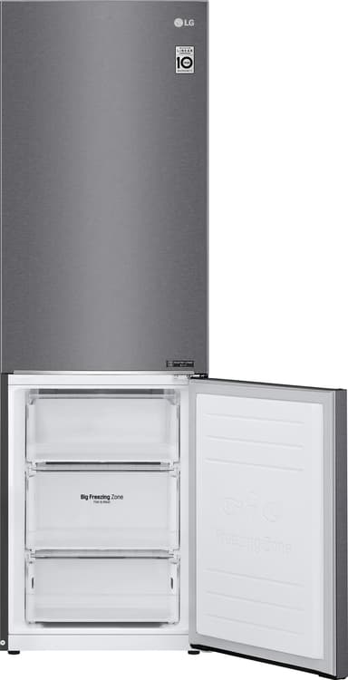 LG kølefryseskab GBP61DSPFN (stål)