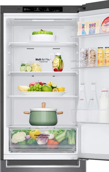 LG kølefryseskab GBP61DSPFN (stål)