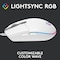 Logitech G203 Lightsync gaming mus (hvid)