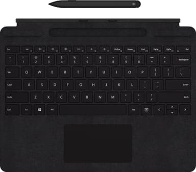 Surface Pro X Keyboard og Surface Slim Pen bundle (sort)
