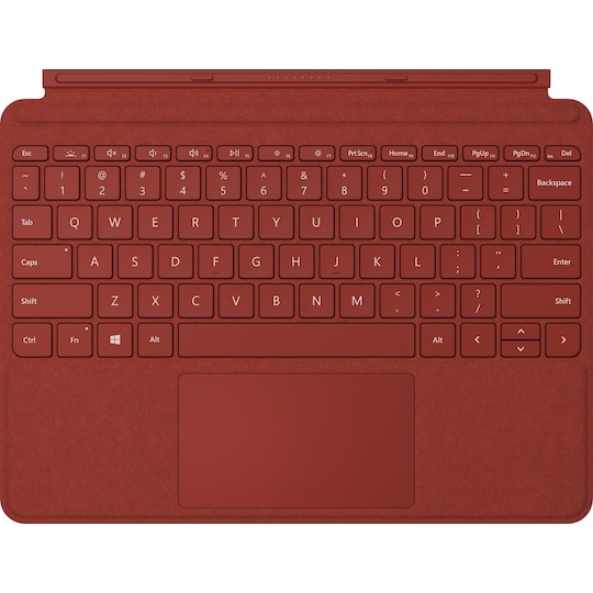 Surface Go 2 Signature Type Cover (poppy red)