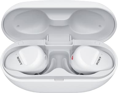 Sony WF-SP800N true wireless in-ear høretelefoner (hvid)