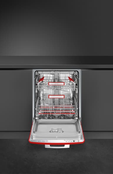 Smeg 50's Style opvaskemaskine ST2FABRD2