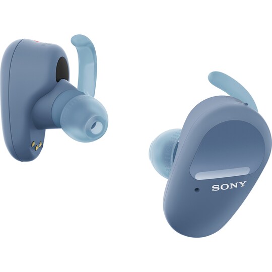 Sony WF-SP800N true wireless in-ear høretelefoner (blå)