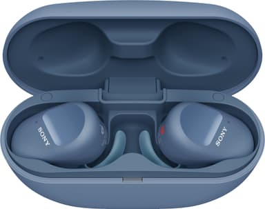 Sony WF-SP800N true wireless in-ear høretelefoner (blå)