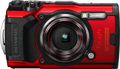 Olympus Tough kompaktkamera TG-6 (rød)