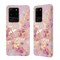 Miljøvenligt Samsung Galaxy S20 Ultra trykt etui - Pink marble