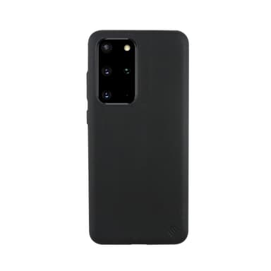Miljøvenligt Ægte læder Samsung Galaxy S20+ etui -Black