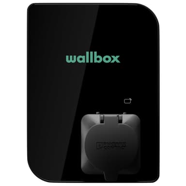 Wallbox Copper SB biloplader Type 1/2 (sort)