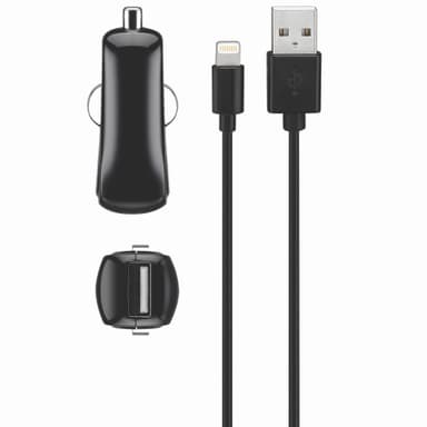 Goji biloplader 2.4A Lightning-kabel