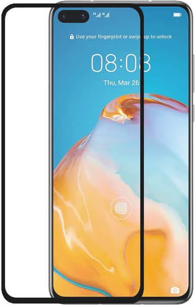 Gear Huawei P40 helcover glasbeskytter 2,5D-glas