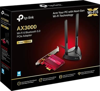 TP-Link TX3000E wi-fi 6 PCIe adapter