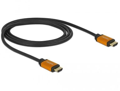 85.727 Delock High Speed HDMI kabel 1m 8K 60Hz 7680x 4320 Dynamic HDR 48 Gbps eARC Game Mode VVR Pure kobber 99,99%