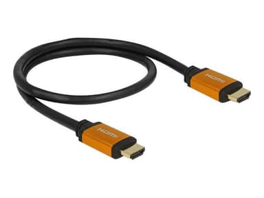 Delock 85.729 HDMI High Speed 2m kabel 8K 60Hz 7680x 4320 Dynamic HDR 48 Gbps eARC Game Mode VVR Pure kobber 99,99%