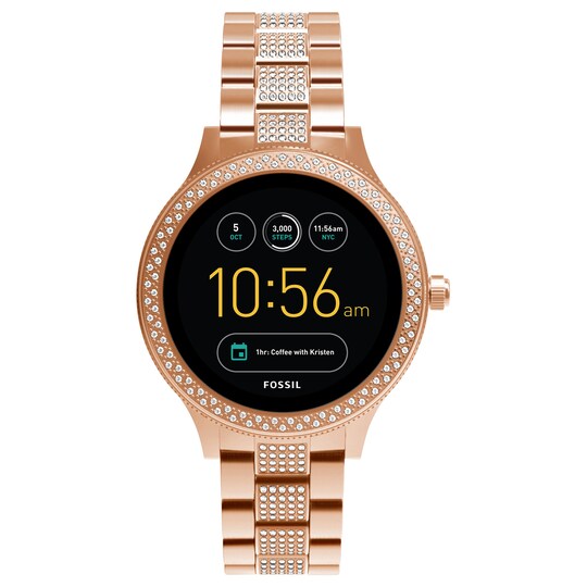 Fossil Q Venture smartwatch (rose gold)