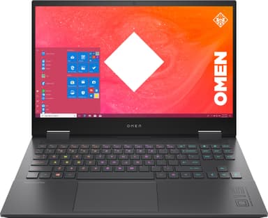 HP Omen 0805 15,6" bærbar gaming computer (mica silver)