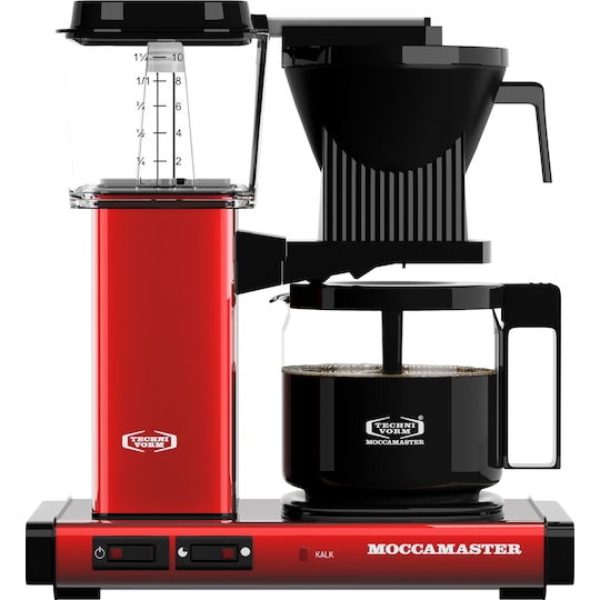Moccamaster kaffemaskine KBGC 982 AO - Red Metallic