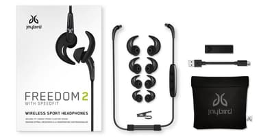 Jaybird Freedom 2 trådløse in-ear hovedtelefoner (sort)