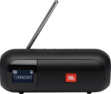 JBL Tuner 2 FM bærbar FM/DAB radio (sort) Radio & Stereoanlæg