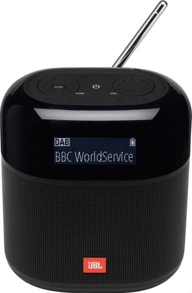 JBL Tuner XL bærbar FM/DAB radio (sort) |