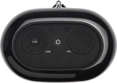 JBL Tuner XL bærbar FM/DAB radio (sort)