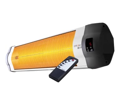 Opranic ECO 2300W mellembølge infrarød terrassevarmer med fjernbetjening