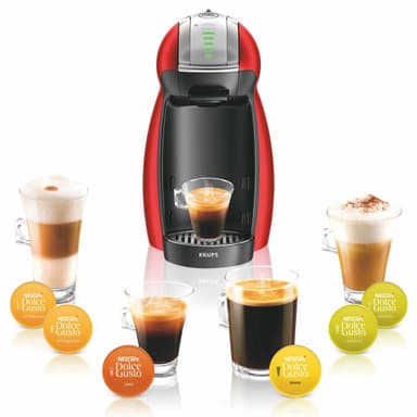 Dolce Gusto Genio kapselmaskine - rød