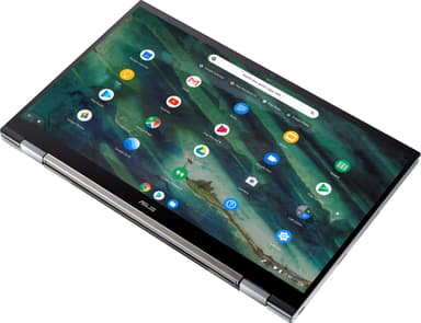 Asus Chromebook Flip C436, 14" 2-i-1 bærbar computer (sølv)
