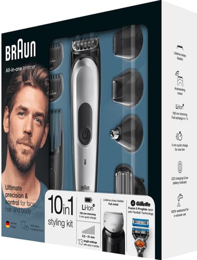 Braun multitrimmersæt MGK7020