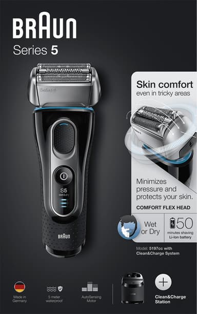Braun Series 5 shaver 5197cc